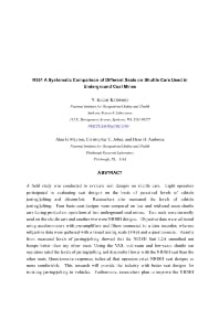 Image of publication Systematic Comparison of Different Seats on Shuttle Cars Used in Underground Coal Mines