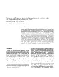 Image of publication Stochastic Modeling of Gob Gas Venthole Production Performances in Active and Completed Longwall Panels of Coal Mines