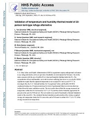 Cover imager for Validation of Temperature and Humidity Thermal Model of 23-person Tent-type Refuge Alternative