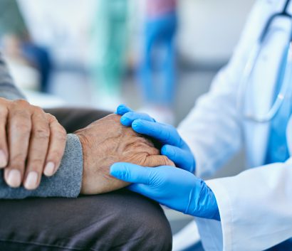 Doctor and patient by Getty Images