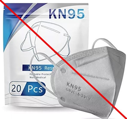 Chengde Technology Co., Ltd. is misusing NIOSH test information regarding Gosbuy KN95 face masks.