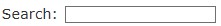 Screenshot of the search engine field in the SEC Petition Status Table