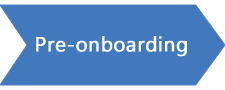 Pre-onboarding