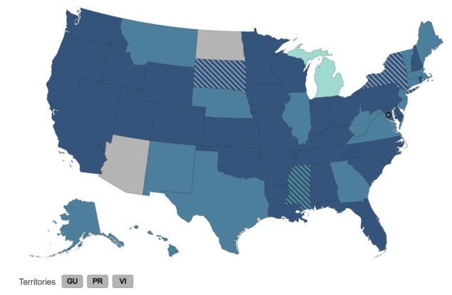 Map of the United States