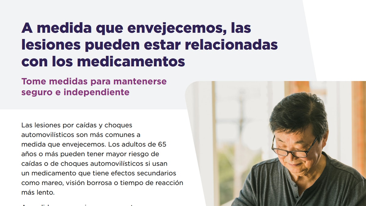 Hoja informativa sobre el riesgo de los medicamentos