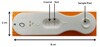 CDC NIOSH inventors first developed a test strip with a sample port and control and test result indicators to detect surface contamination by hazardous antineoplastic drugs