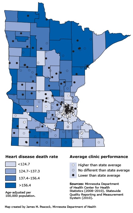 Map of Minnesota