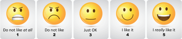 Survey tool used in Marion County Public Health Department’s Sodium Reduction in Communities Program. A predetermined level of 75%26#37; (Likert score of 3.75) was the goal for consumer acceptability on taste tests.