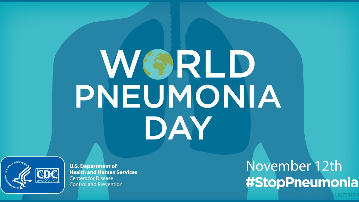 Gráfico del Día Mundial contra la Neumonía el 12 de noviembre. #FrenarLaNeumonía