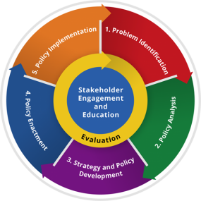 CDC policy process wheel