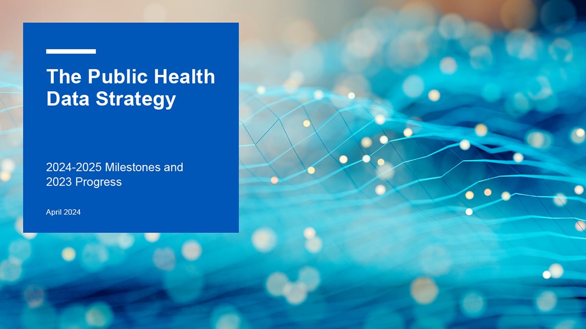 The Public Health Data Strategy