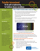 PulseNet International cover sheet