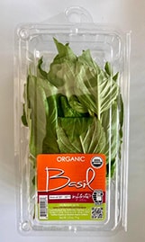 Basil product photo