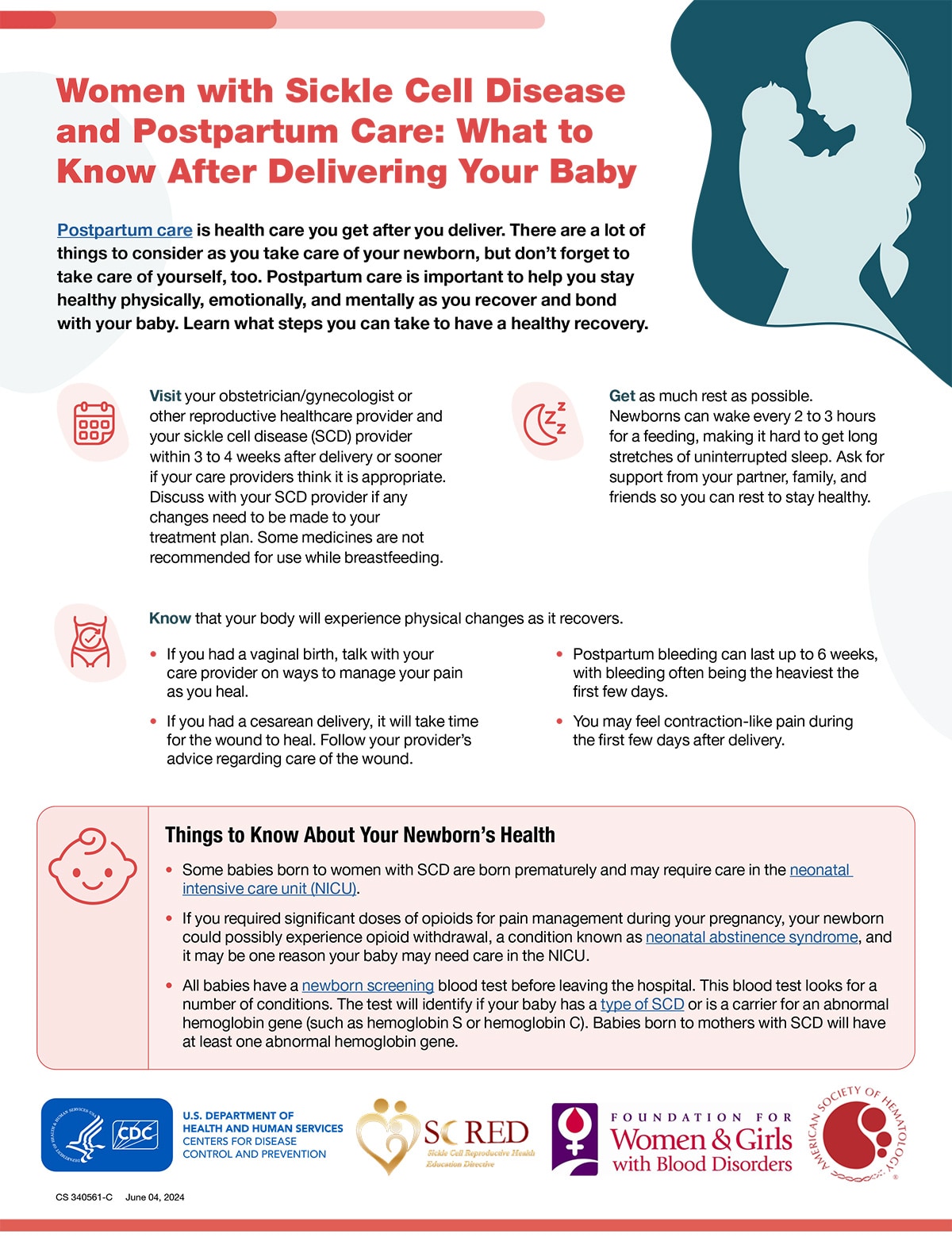 Women with Sickle Cell Disease and Postpartum Care