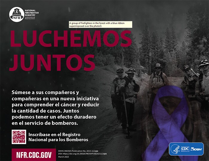 DHHS (NIOSH) publicación N.º 2023-111, NFR Luchemos juntos: bomberos que combaten incendios forestales 1