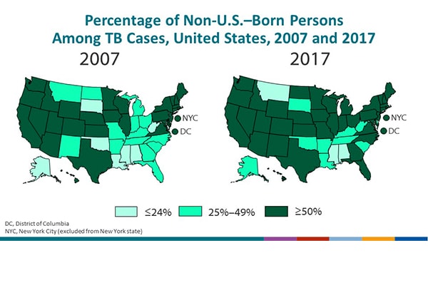 National Tuberculosis Surveillance System Highlights from 2017 - Slide - 12