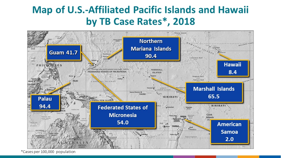 TB Case Rates by Age Group, United States, 1993–2016. During 2016, case rates in all age groups declined by >50% from their 1993 values: persons aged ≥65 years, from 17.7 cases/100,000 population in 1993 to 4.6 in 2016; adults aged 45–64 years, from 12.5 to 3.4; adults aged 25–44 years, from 11.6 to 3.3; persons aged 15–24 years, from 5.0 to 2.2; children aged 5 to 14 years, from 1.7 to 0.4; and children aged ≤4 years, from 5.2 to 1.1.