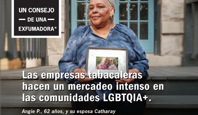 Angie P. Un Consejo De Una Exfumadora - Anuncios de la campaña