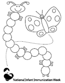 caterpillar coloring sheet