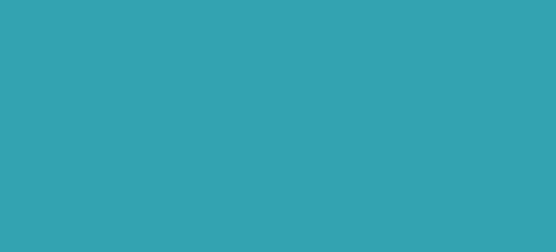 Teal background image.